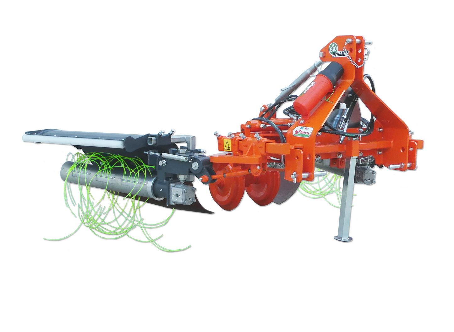 Rinieri Sucker Remover Double on Bio-Dynamic Duo | SRL Series | Row Width 82" To 106" inches | Horsepower 70-100 HP | For Tractors