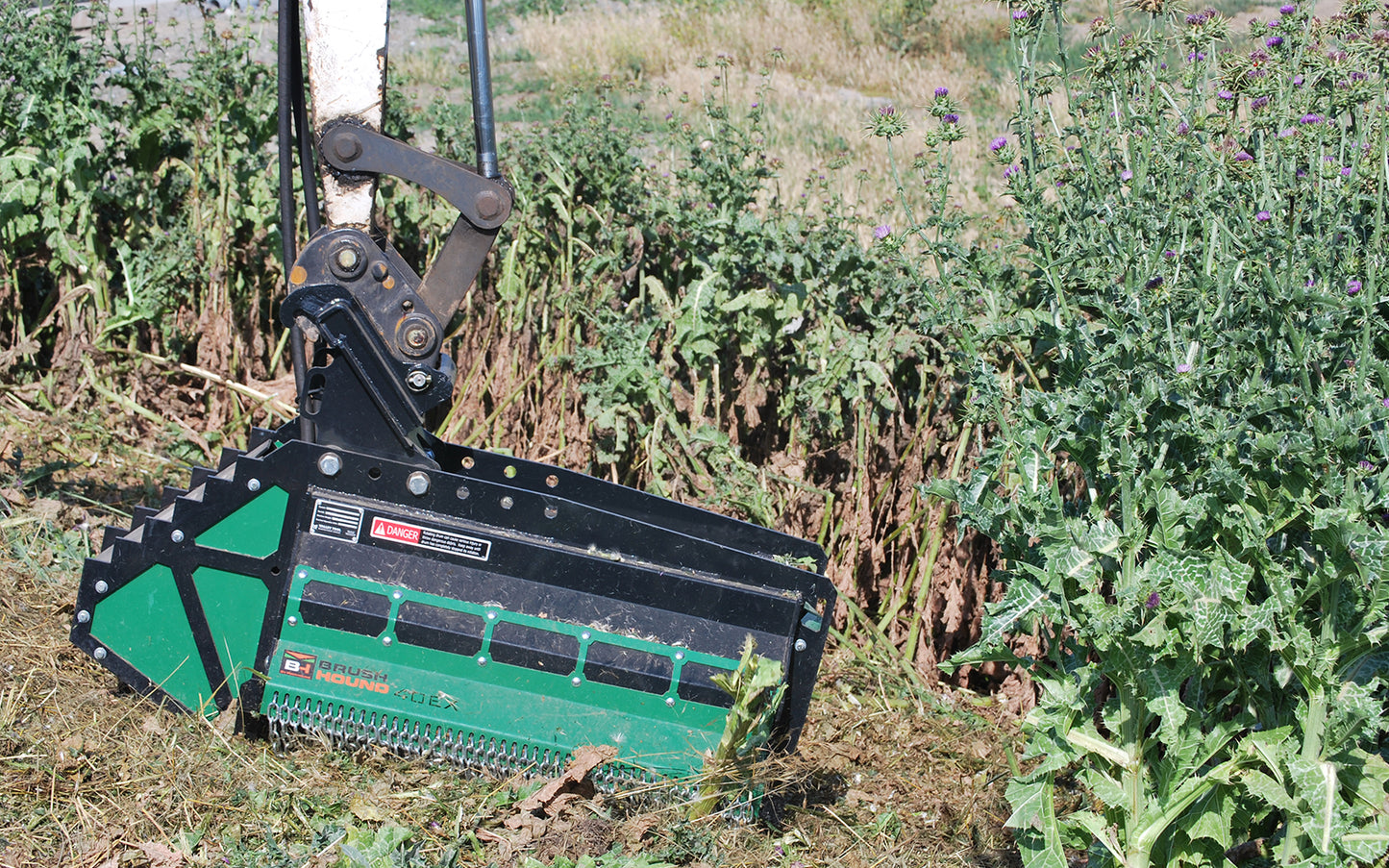 Brush-Hound Hammer-Head Flail Mower Shredder | Model 40EX | Cutting Width 40" inches | For Excavator