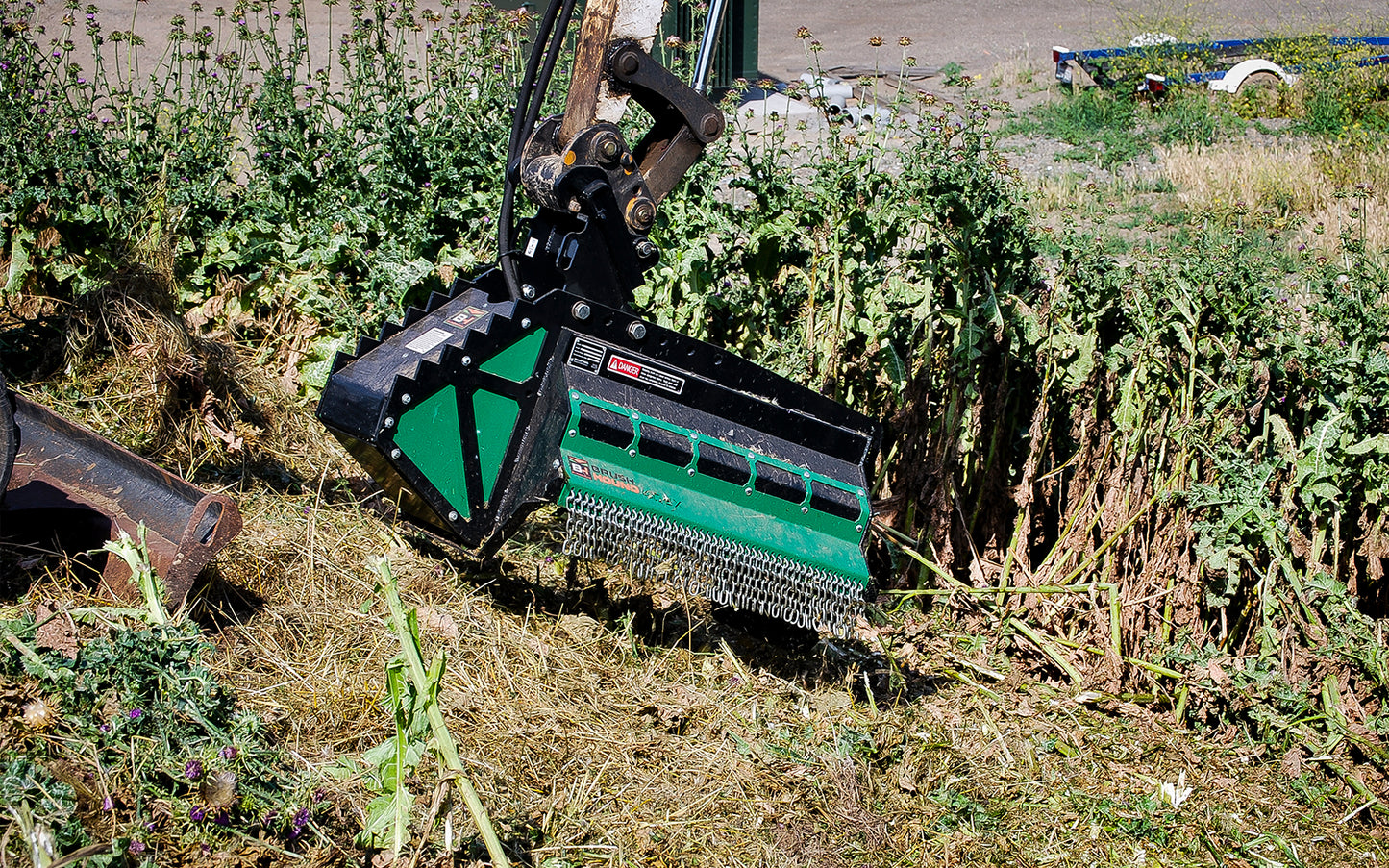 Brush-Hound Hammer-Head Flail Mower Shredder | Model 40EX | Cutting Width 40" inches | For Excavator