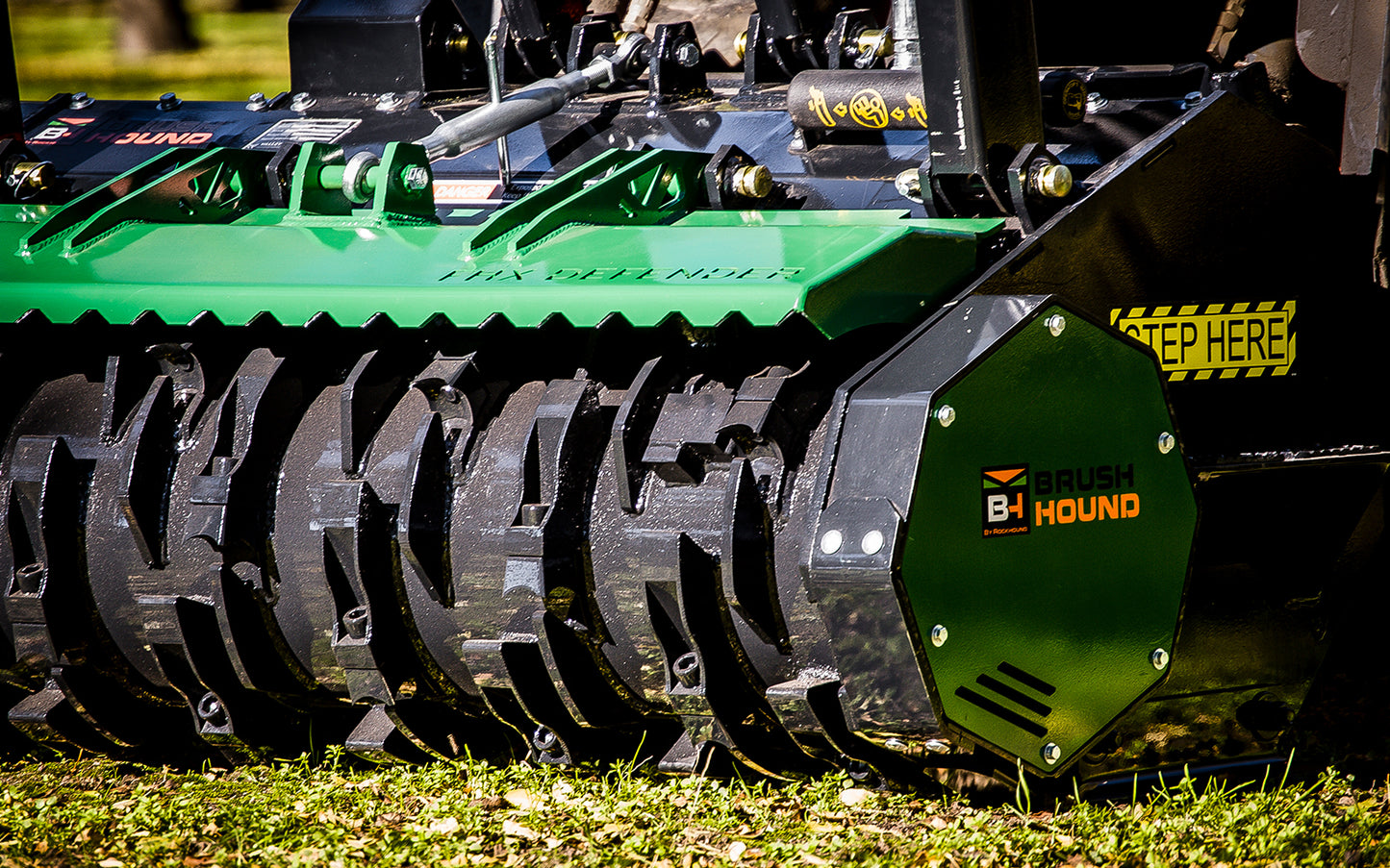 Brush-Hound Defender Forestry Mulcher | FHX Series | Overall Width 66" & 86" inches | For Skid Steer