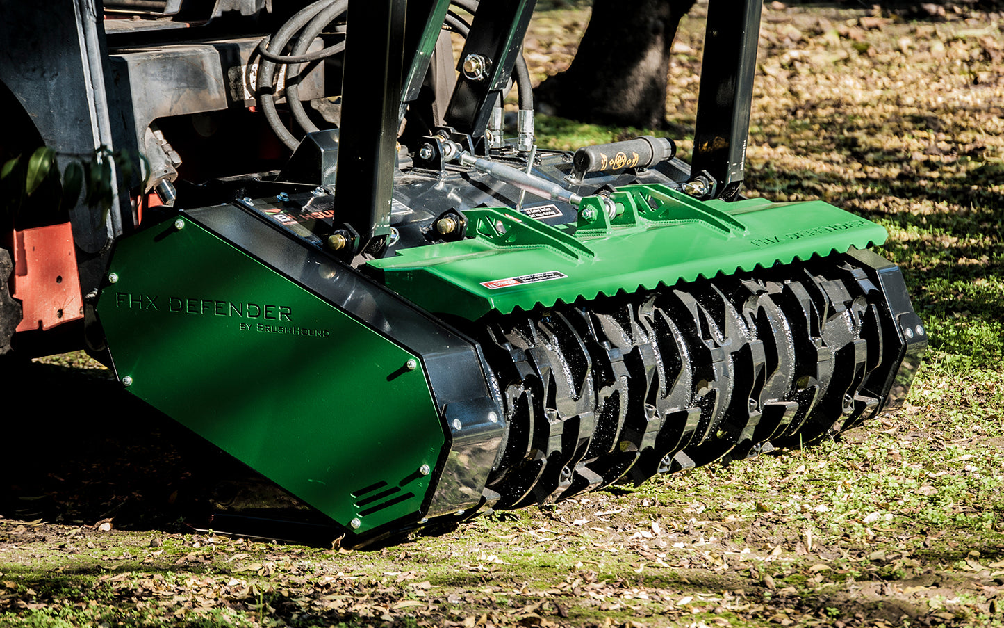 Brush-Hound Defender Forestry Mulcher | FHX Series | Overall Width 66" & 86" inches | For Skid Steer