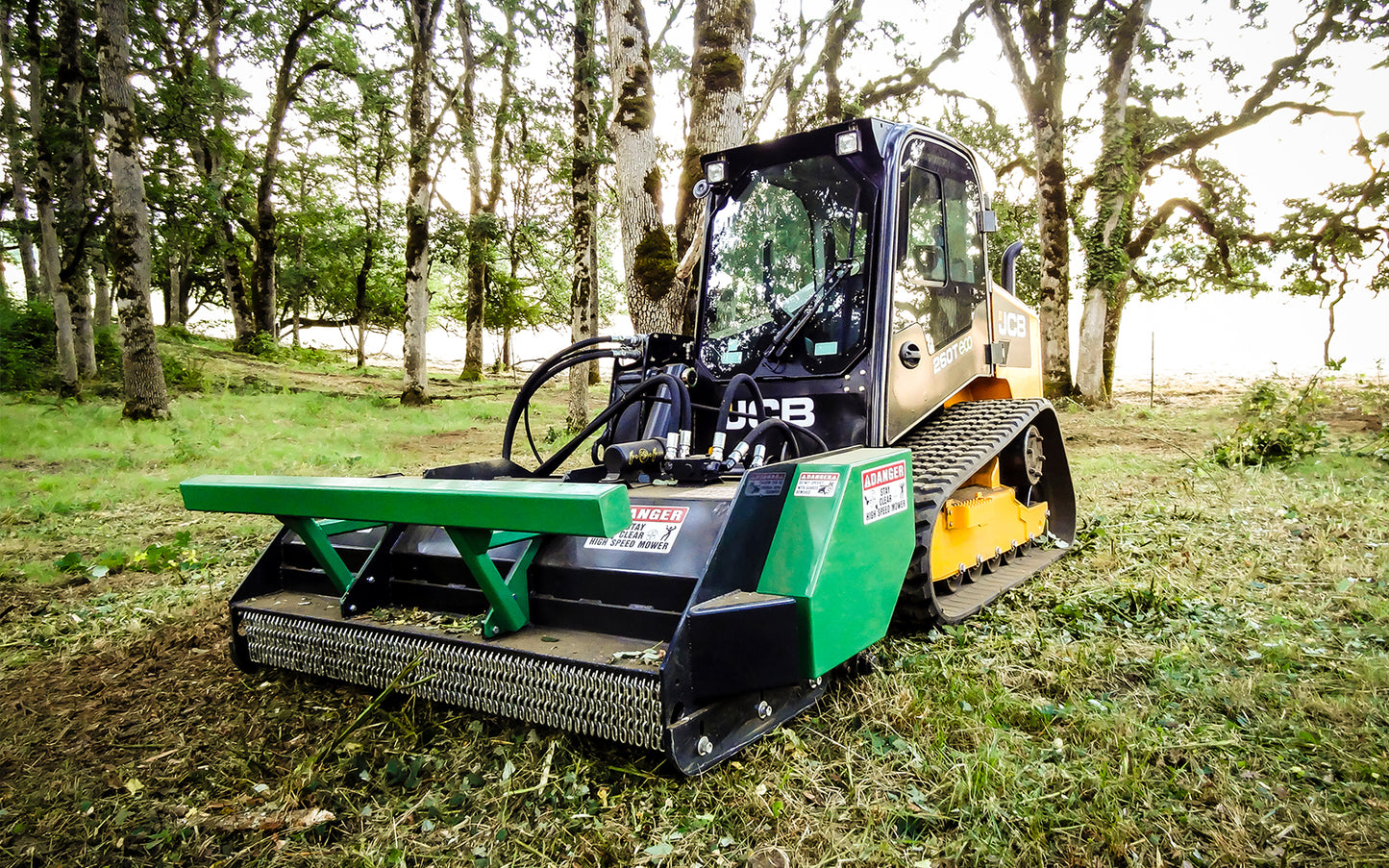 Brush-Hound Flail Shredder FH-Series | Working Width 60", 72" & 84" inches | Horsepower 60-125+ HP | For Skid Steer