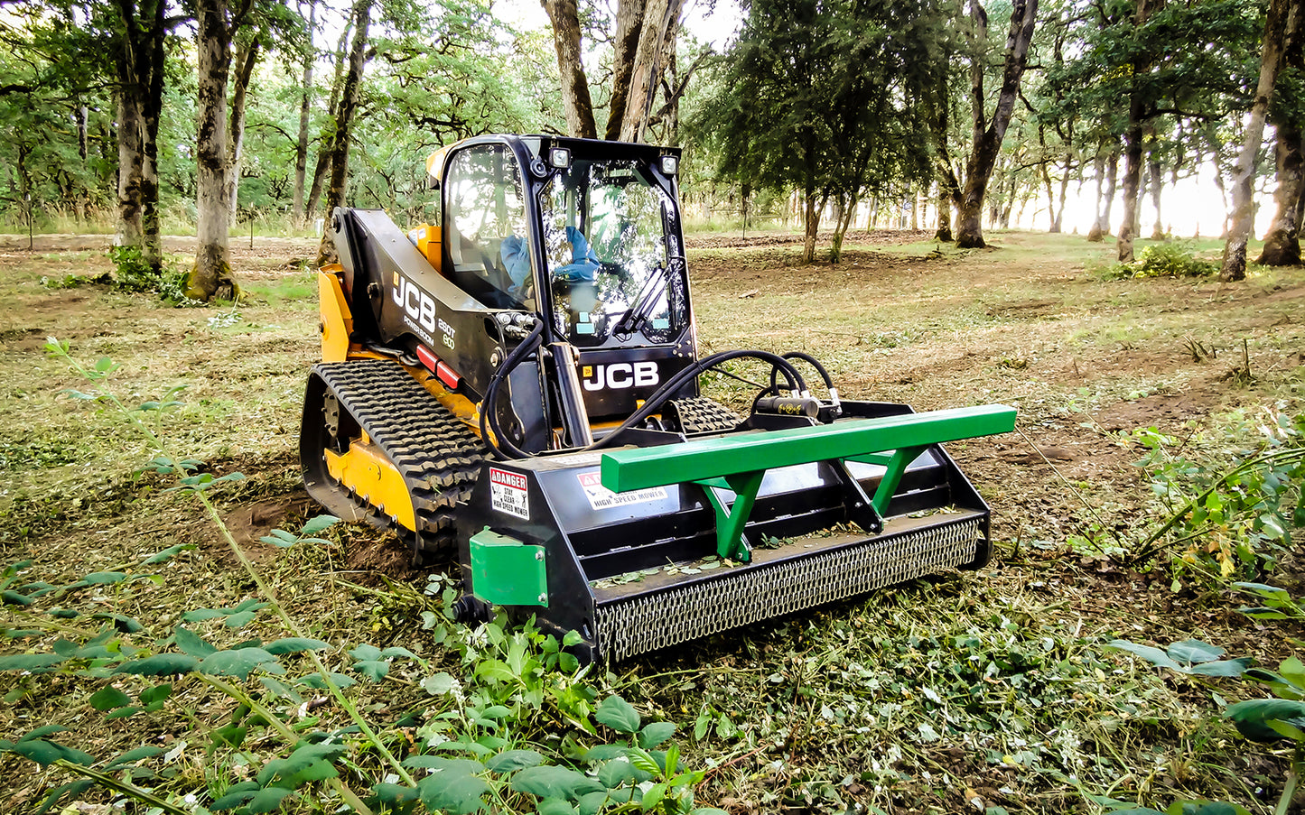 Brush-Hound Flail Shredder FH-Series | Working Width 60", 72" & 84" inches | Horsepower 60-125+ HP | For Skid Steer