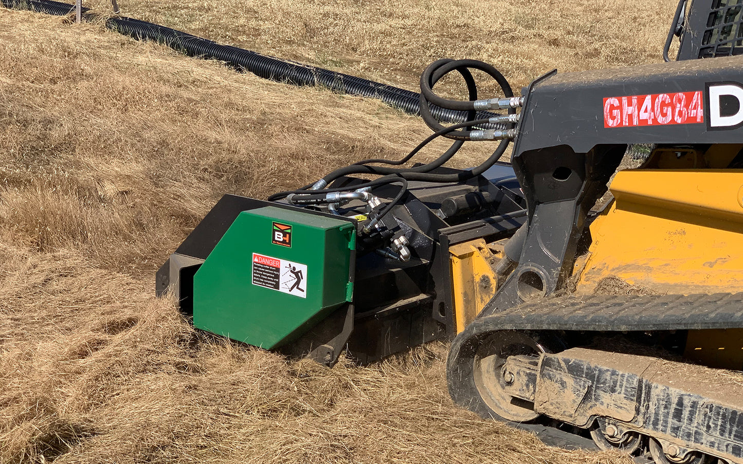 Brush-Hound Flail Shredder FH-Series | Working Width 60", 72" & 84" inches | Horsepower 60-125+ HP | For Skid Steer