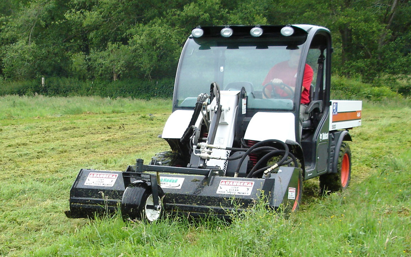 Brush-Hound Grass Flail Mower F-Series | Working Width 48", 60" & 72" inches | Hydraulic Flow 8-13 GPM | For Skid Steer