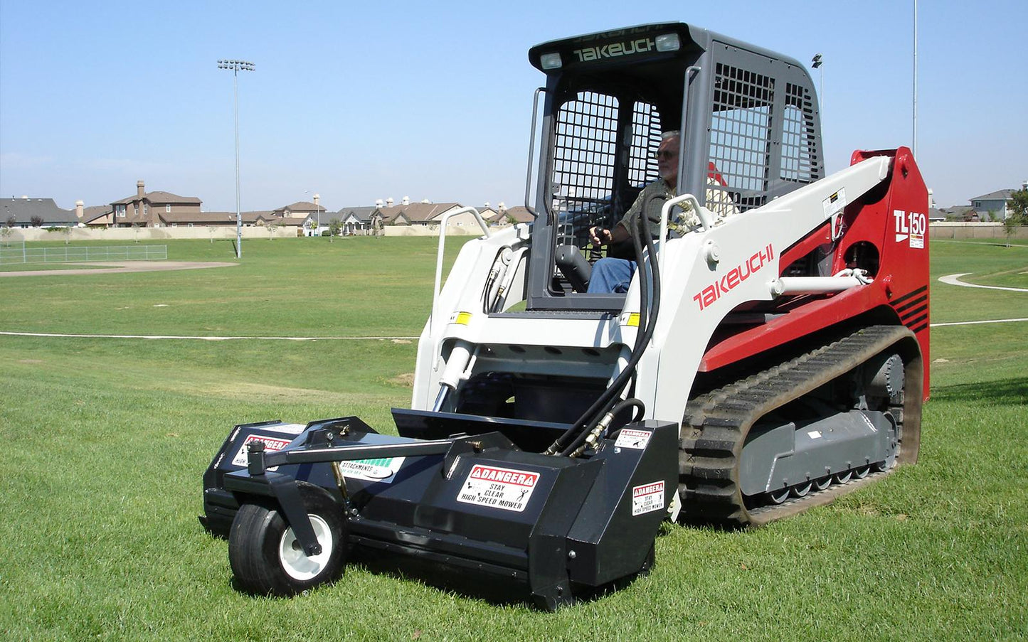Brush-Hound Grass Flail Mower F-Series | Working Width 48", 60" & 72" inches | Hydraulic Flow 8-13 GPM | For Skid Steer