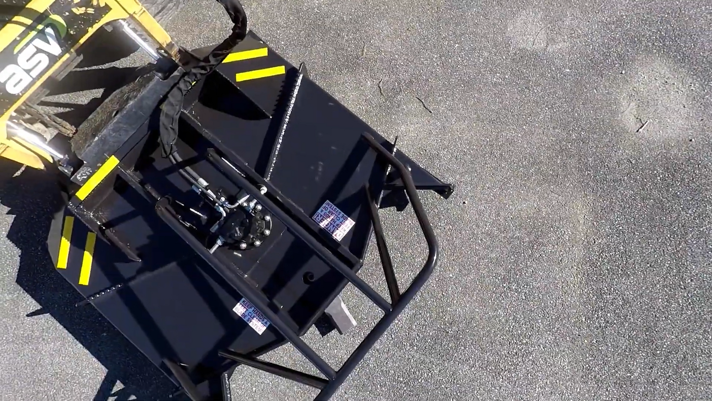 Brush-Monster Revolution Cutter | Deck Width 48" inches | Flow Rate 15–28 GPM | Machine Weight 5.5 Tons | For Excavators