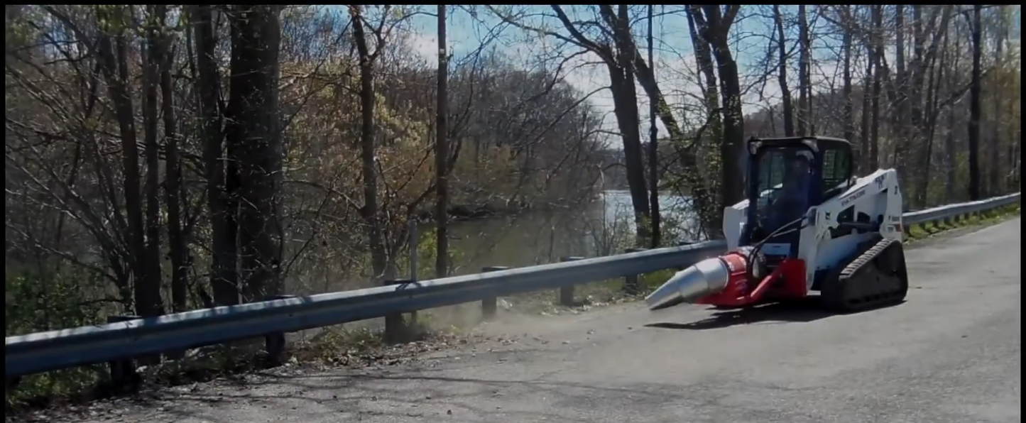 Buffalo Turbine Hydraulic Debris Blower | Models BT-HYSS3 & BT-HYSS3HS | Blower Output 12,000-14,500 CFM | Hydraulic Flow 40 GPM | For Skid Steers