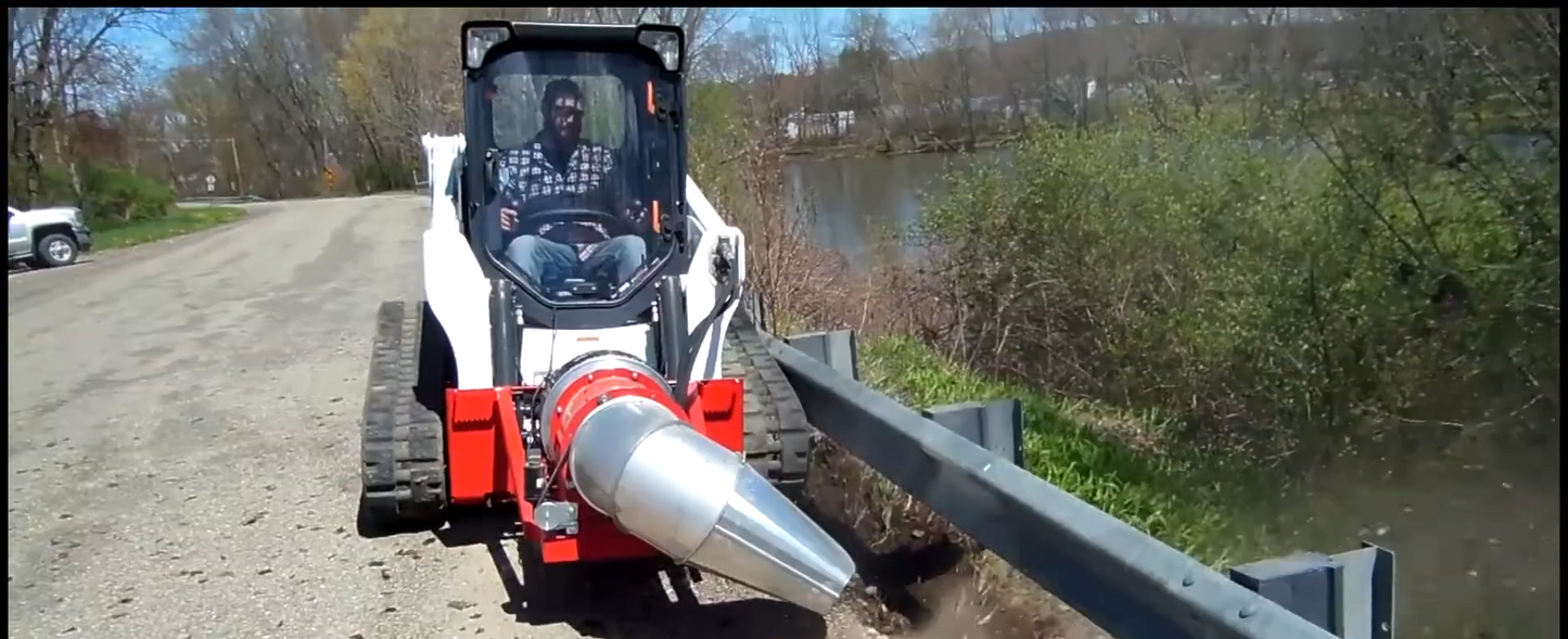 Buffalo Turbine Hydraulic Debris Blower | Models BT-HYSS3 & BT-HYSS3HS | Blower Output 12,000-14,500 CFM | Hydraulic Flow 40 GPM | For Skid Steers