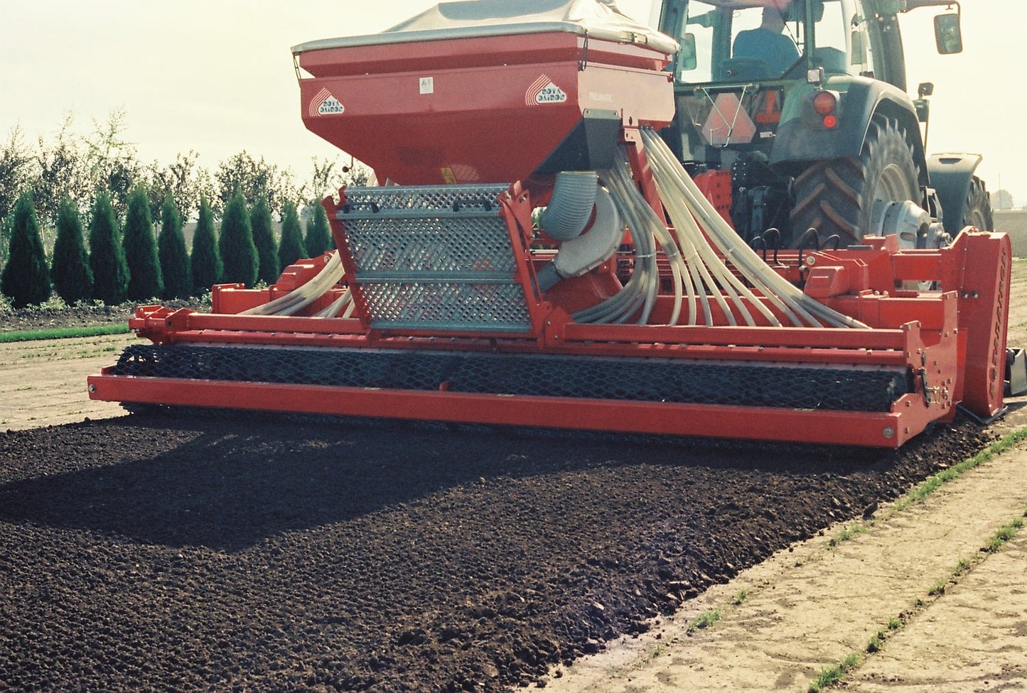 Rotadairon Stone Burier W/ Mesh Rollers & Hydraulic Offset | RDL Series | Working Width 59", 70", 78" & 98" | Horsepower 45-90 HP | For Tractors