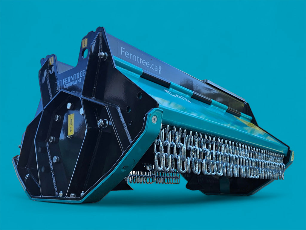 Ferntree Forestry Flail Mulcher | Model FF52 VT (FF130 Door) | Cutting Width 52" | Machine Size 13–20 Tons | For Excavators