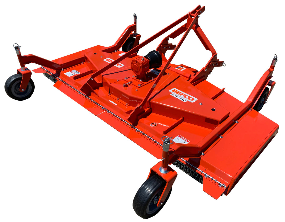 BEFCO | Grooming Mower | Model Cyclone C70 Series | Width 90" To 110" | Quick Hitch | Horsepower 30 To 70 HP | For Tractors