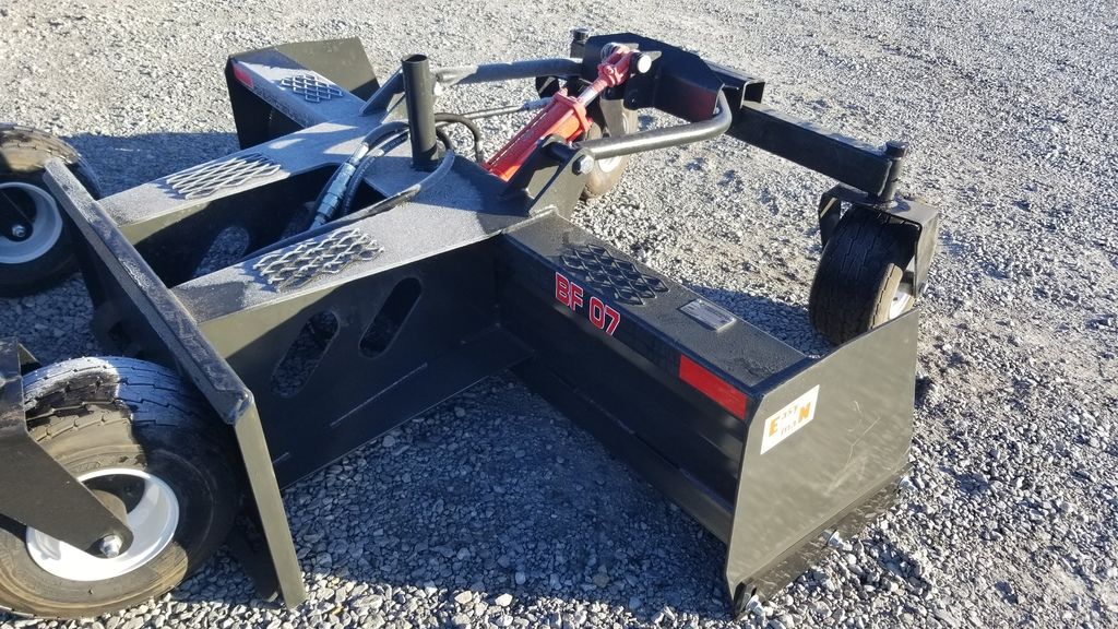 2024 Industrias America Box Blade | Model BF07 | Working Width 7' | Hydraulic Flow Range 15 To 30 GPM | For Skid Steers