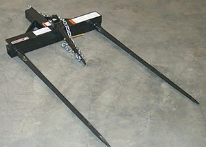 Worksaver | Front Loader Bale Spear | Model 830185 To 834160 | Spear Length 42" | Lift Capacity 2,000 To 6,000 lbs | Horsepower 20 To 60 HP | For Tractors