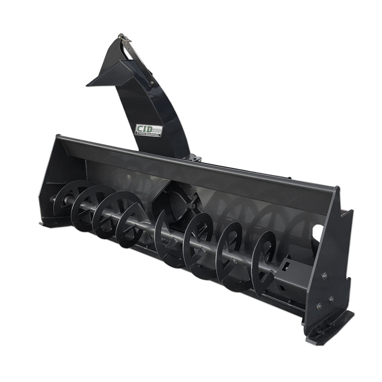 CID Snow Blower | Working Width 60" to 84" inches | Flow Rate 15-25 GPM | For Skid Steer
