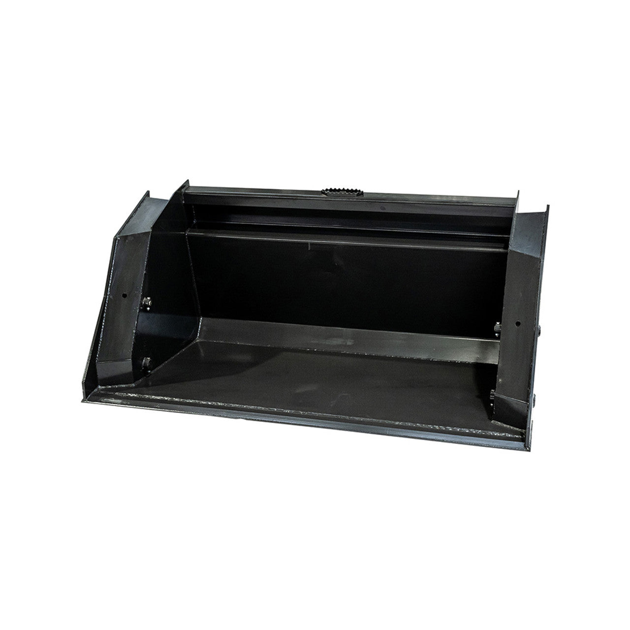 CID X-Treme Duty High Dump Bucket Attachment | Working Width 60″ to 96" inches | 10” Stroke Cylinder | For Skid Steer