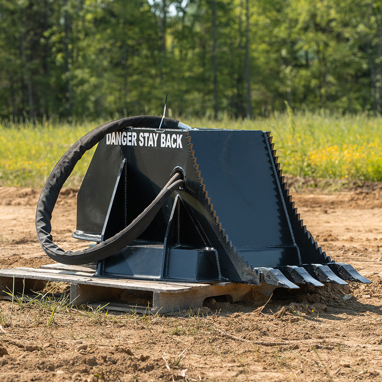 CID Severe Duty Brush Cutter | Cutting Width 44" inches | Flow Range 17-35+ GPM | For Skid Steer