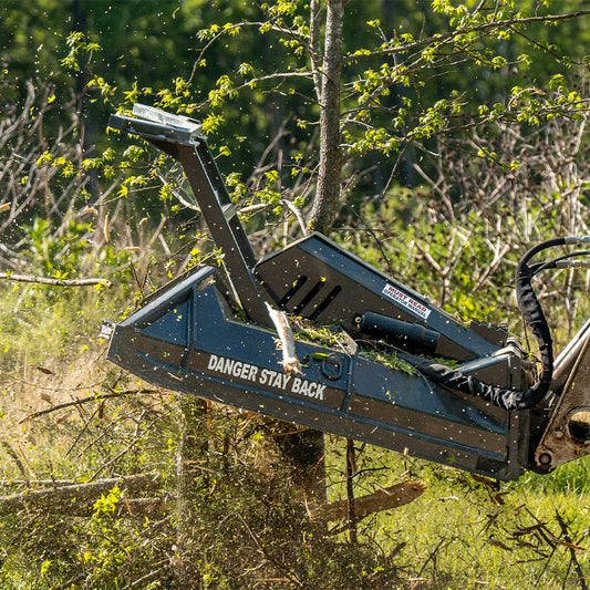 CID Forestry Disc Mulcher Attachment | Cutting Width 44" and 60" inches | For Skid Steer