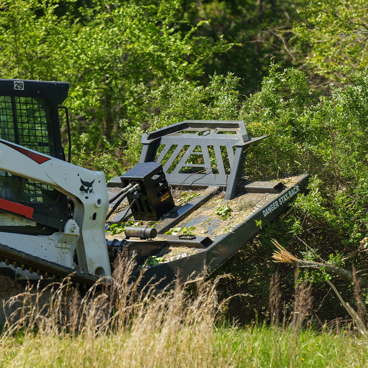 CID X-Treme Tree Reaper Brush Cutter | Width 60", 72" & 78" inches | Flow Range 16-27 GPM | For Skid Steer