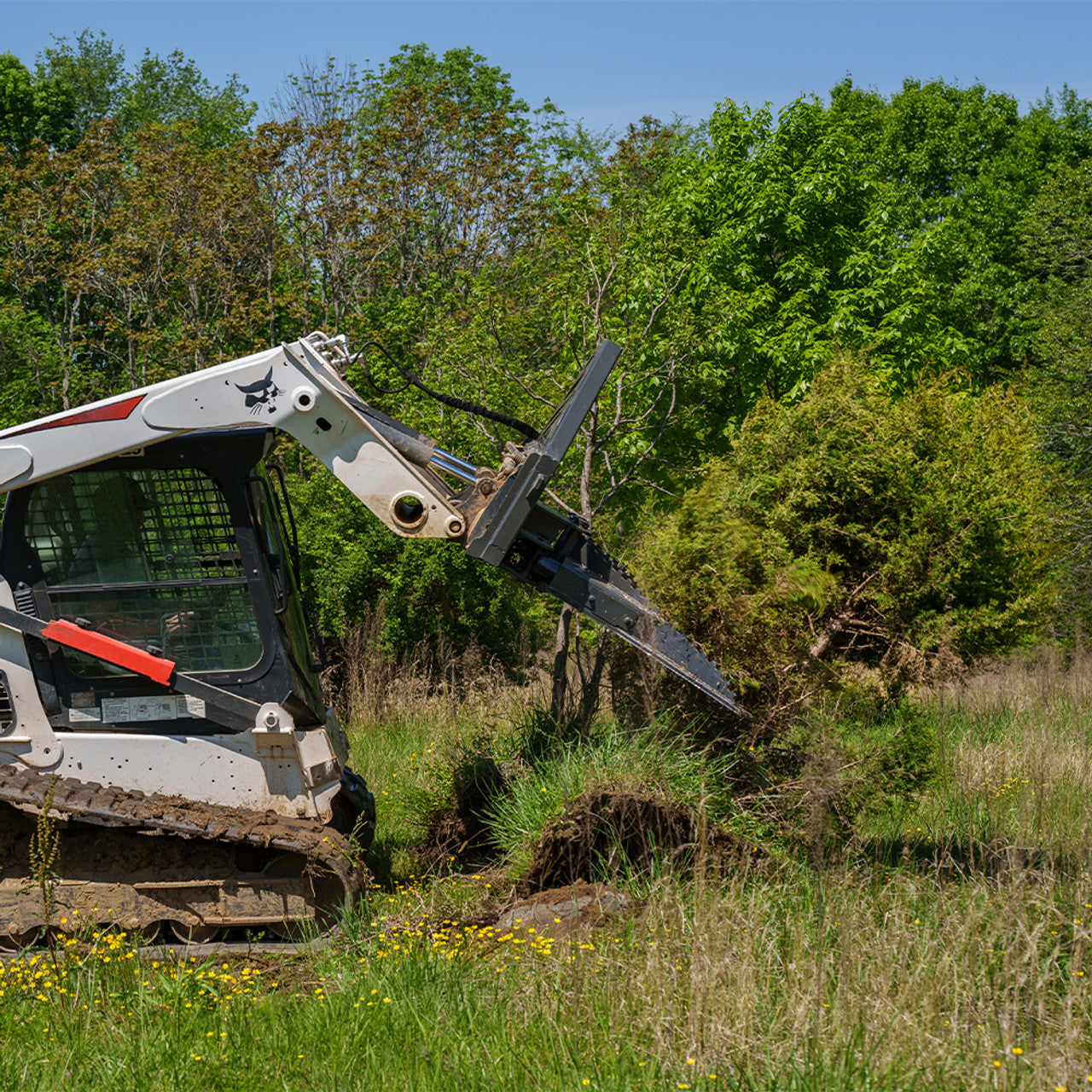 CID Terminator Tree & Stump Remover | Flow Range 14-26GPM | Machine Horsepower 60+ HP | For Skid Steer