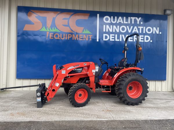 Kioti CK2620M Compact Manual Tractor | 24HP Gross Power Diesel Engine | 54" Width | High Ground Clearance
