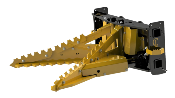 CL Fabrication Challenger Tree Puller | Width 38" inches | Oil Flow Range 15-25 GPM | For Skid Steers