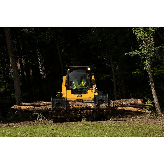 Bedrock Attachments Grapple Rake | Width 72" | Model SKGRR-72 | Hydraulic Flow Range: 15-25 GPM | For Skid Steer