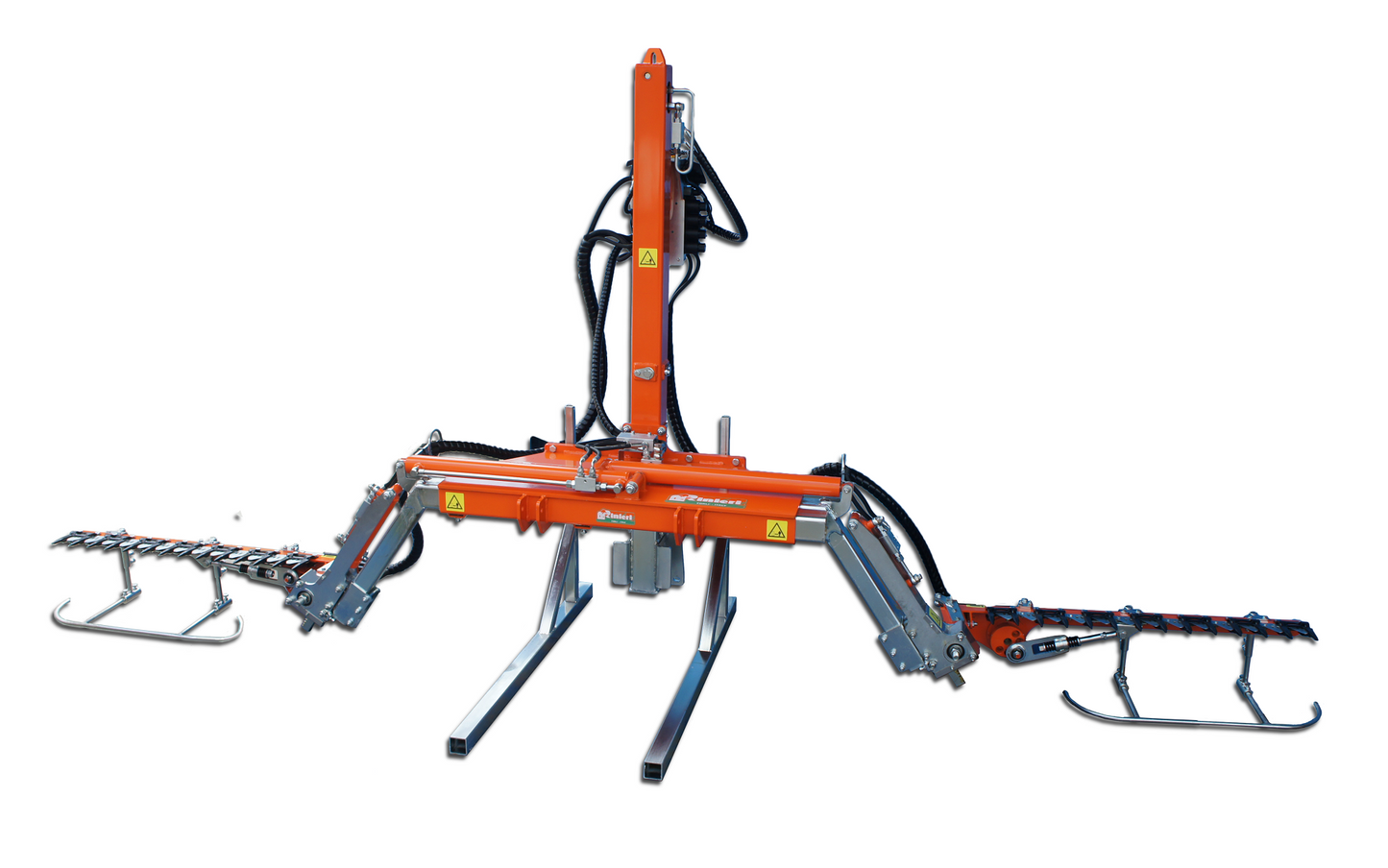 Rinieri Double-Side Orchard Pruning Machine CRB 2 Blades | 100-120-150 Models for Skirting | 39"-47"-59" Cutting Width for Tractor