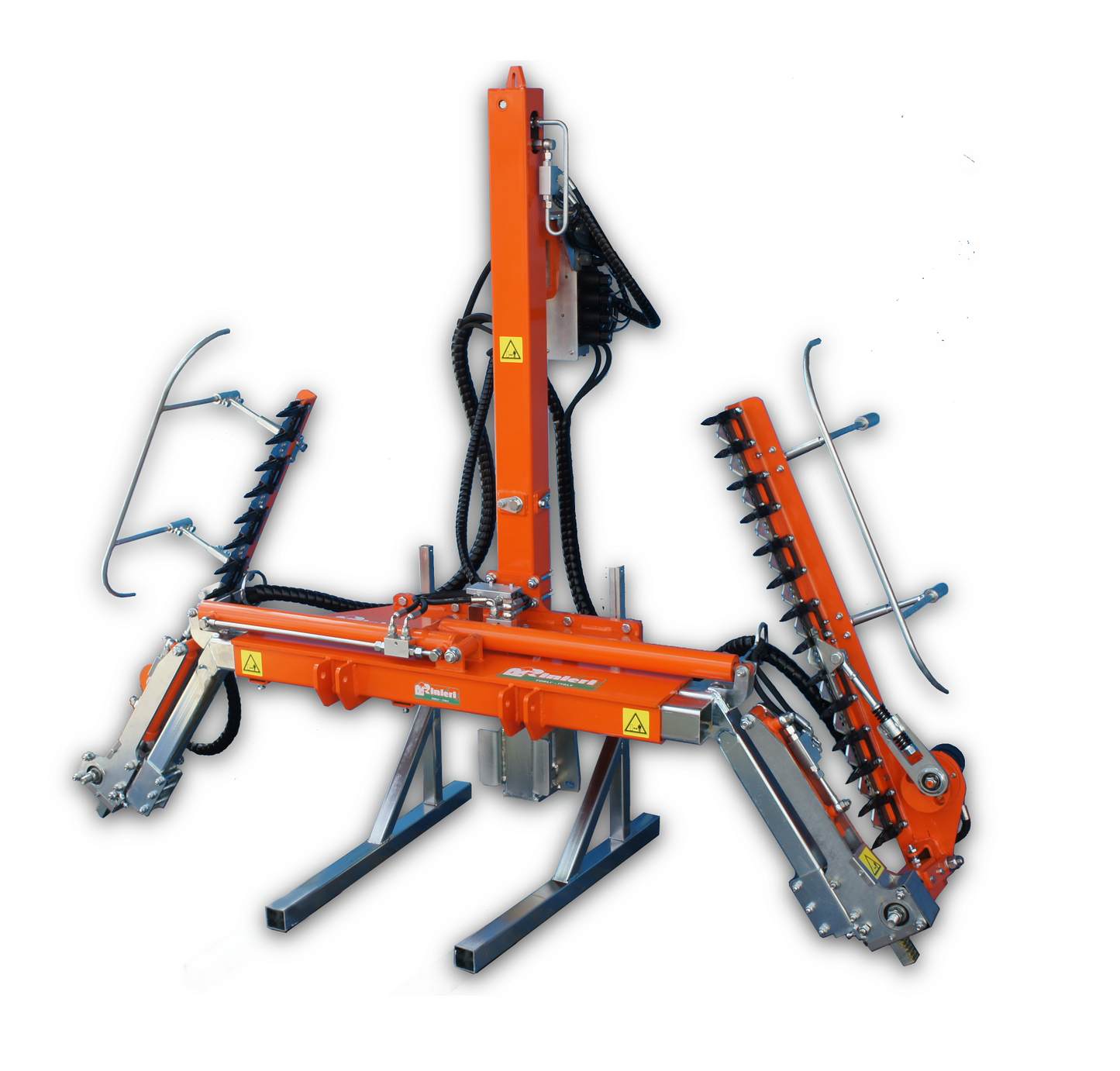 Rinieri Double-Side Orchard Pruning Machine CRB 2 Blades | 100-120-150 Models for Skirting | 39"-47"-59" Cutting Width for Tractor