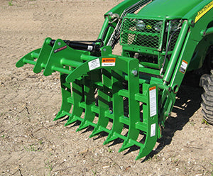 Worksaver | Grapple Rake | Model 811670, 811690, 811850, 811855 | Width 48" | Horsepower 30-50 HP | For Tractors