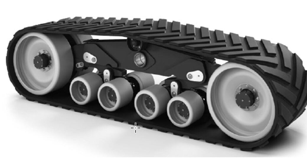 Demco Camso Track Systems for Single Auger Grain Carts