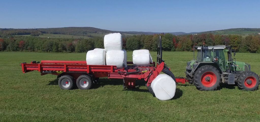 Anderson Bale Trailer | Model RBM Pro 1400 & 2000 | Width 8' 4" | Horsepower 130+ HP | For Tractors