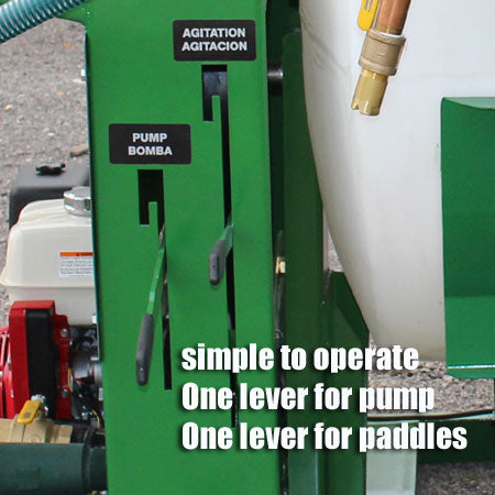 Turbo Turf Hydroseeder | HM-750-T & HM-750-T-P | Width 75" | Capacity 750 Gallons | Engine Horsepower 20 HP | For Large-Scale Projects