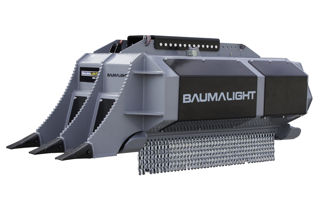 Baumalight HD Fixed Tooth Mulcher | Model MX960R & MX1160R | Rotor Width 60" | Machine Size 8 To 20 Tons | For Excavators