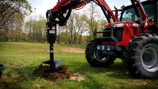 Danuser | Extreme Duty Auger Drive | Model EP615 & EP1020 | 24" & 30" Max Auger Diameter | 2" Hex Shaft | Horsepower 12.3 To 30.6 HP | For Tractors