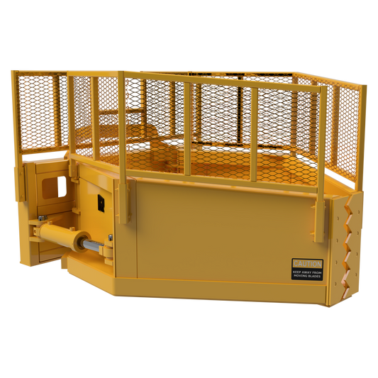 Rockland 66" & 69" CP Cleanup Grapples with Standard Bucket for Loaders