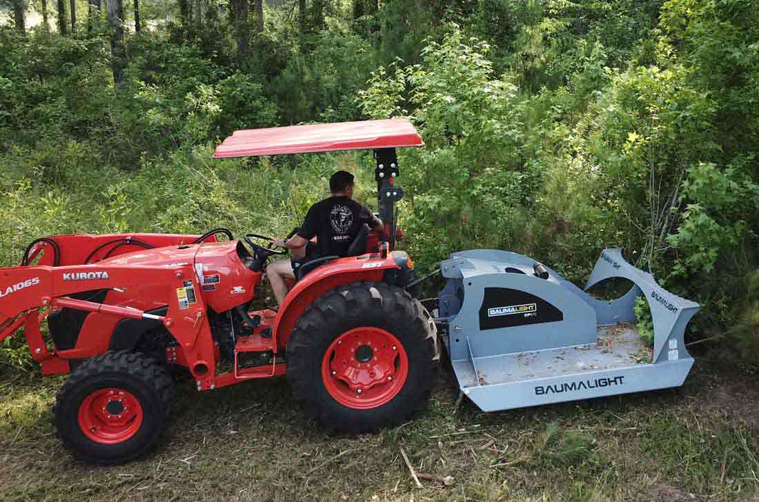 Baumalight Rotary Brush Cutter | Model CP572 | Cutting Width 72" | Horsepower 45 To 75 HP | For Tractors