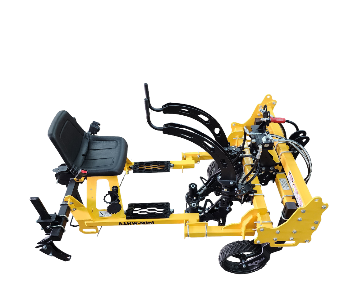 backpack mini weeding machine A-1 Implements Hemp Hawk A1HW-Mini Single Row Weeder