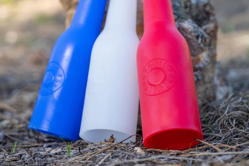 Do All Traps Target Factory Bottles - 3 Pack | 2" Wide & 12" Tall | 100% Recyclable LDPE