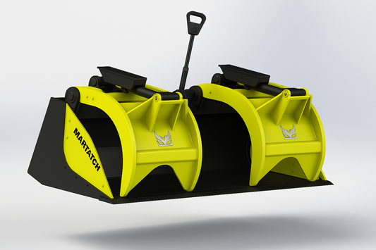 Martatch | Scrap Grapple | Model MBG96-U | Working Width 96" | With Bolt-On Sides & BOE | Horsepower 80 To 100 HP | For Tractors