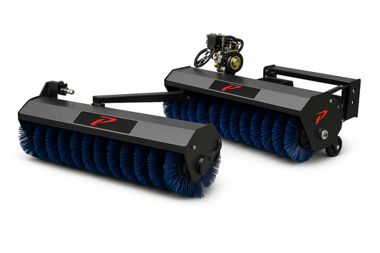 MK Martin | Rotary Broom | Models MKCS1960H (Standard/Euro/John Deere) | 60" Sweeping Width | 19" Brush Diameter | Horsepower 30-40 | For Tractor