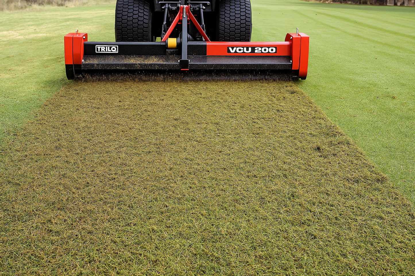 TRILO Verticutter | Model VCU200 | Length 86.6" | Working Width 78.7" | Horsepower 22+ HP | For Tractors