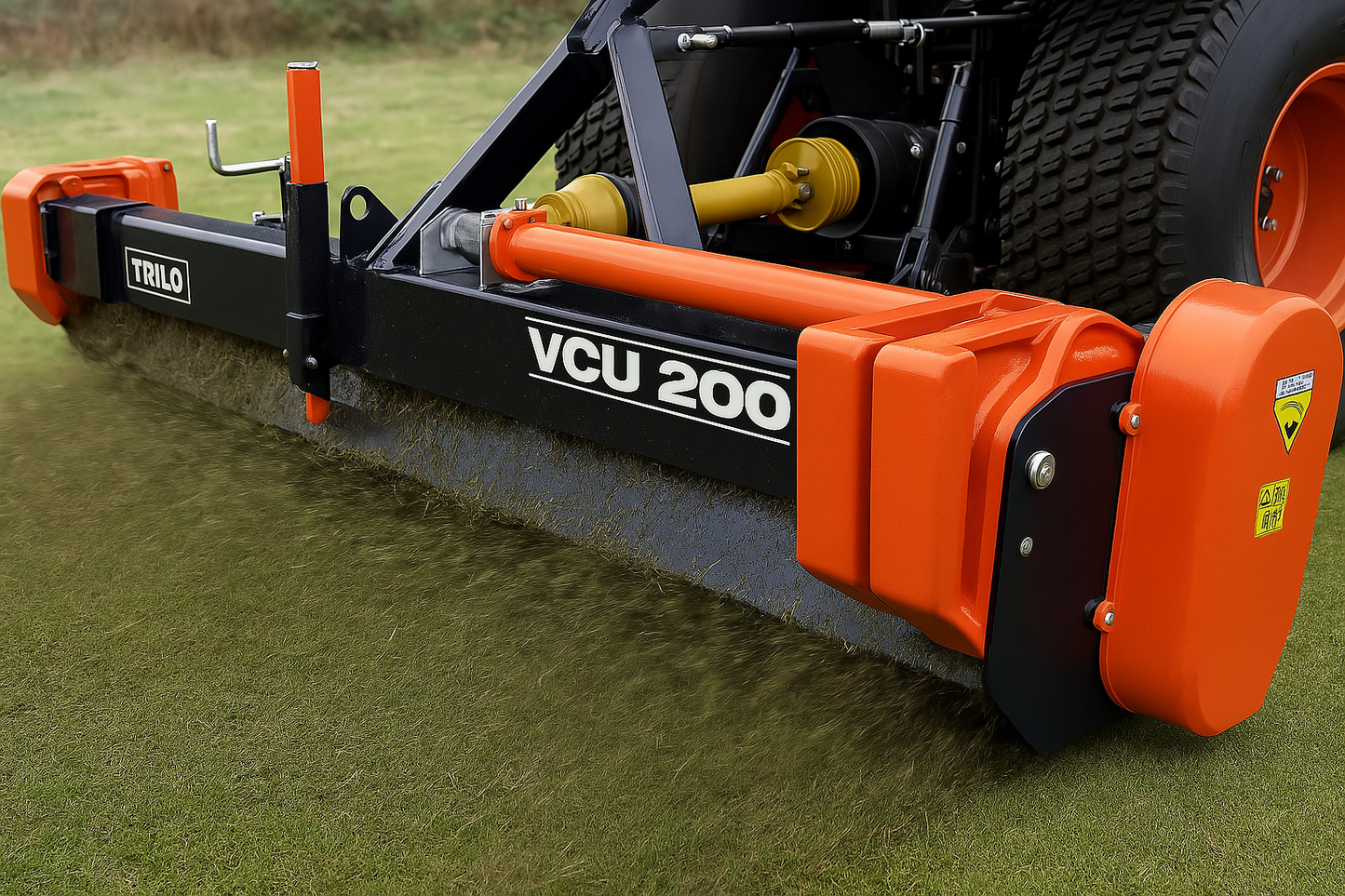 TRILO Verticutter | Model VCU200 | Length 86.6" | Working Width 78.7" | Horsepower 22+ HP | For Tractors