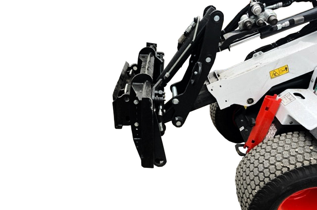 Baumalight | Stump Grinder | S22 | 24" Rotor | 12V Swing Actuator | 12–25 GPM | For Skidsteer