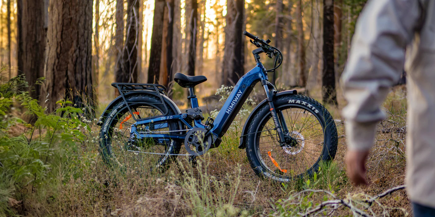 Himiway | Electric Bike | Model D5 2.0 ST (Step-Thru) | 750W Hub Motor | 26 x 4.0” Fat Tires | 65 Mile Range | 400 lb Payload | 90Nm Torque | For Urban Commuting & All-Terrain Adventure
