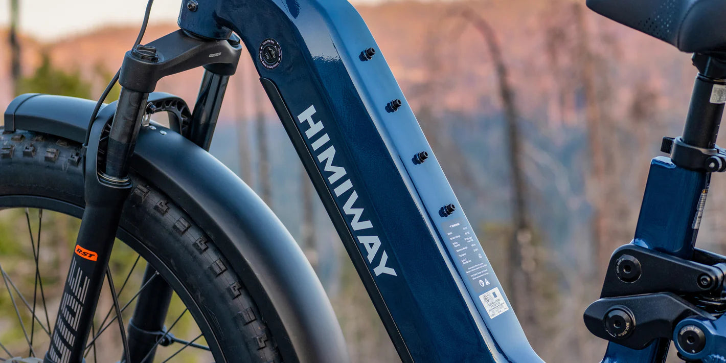 Himiway | Electric Bike | Model D5 2.0 ST (Step-Thru) | 750W Hub Motor | 26 x 4.0” Fat Tires | 65 Mile Range | 400 lb Payload | 90Nm Torque | For Urban Commuting & All-Terrain Adventure