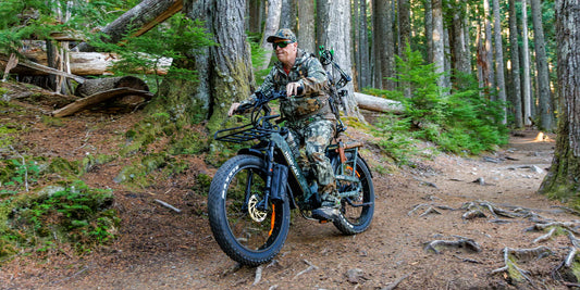 Himiway | Electric Bike | Model D5 2.0 ST (Step-Thru) Camo | 750W Hub Motor | 26 x 4.0” Fat Tires | 65 Mile Range | 400 lb Payload | 90Nm Torque | For Hunting, Off-Road Trails & All-Terrain Adventure