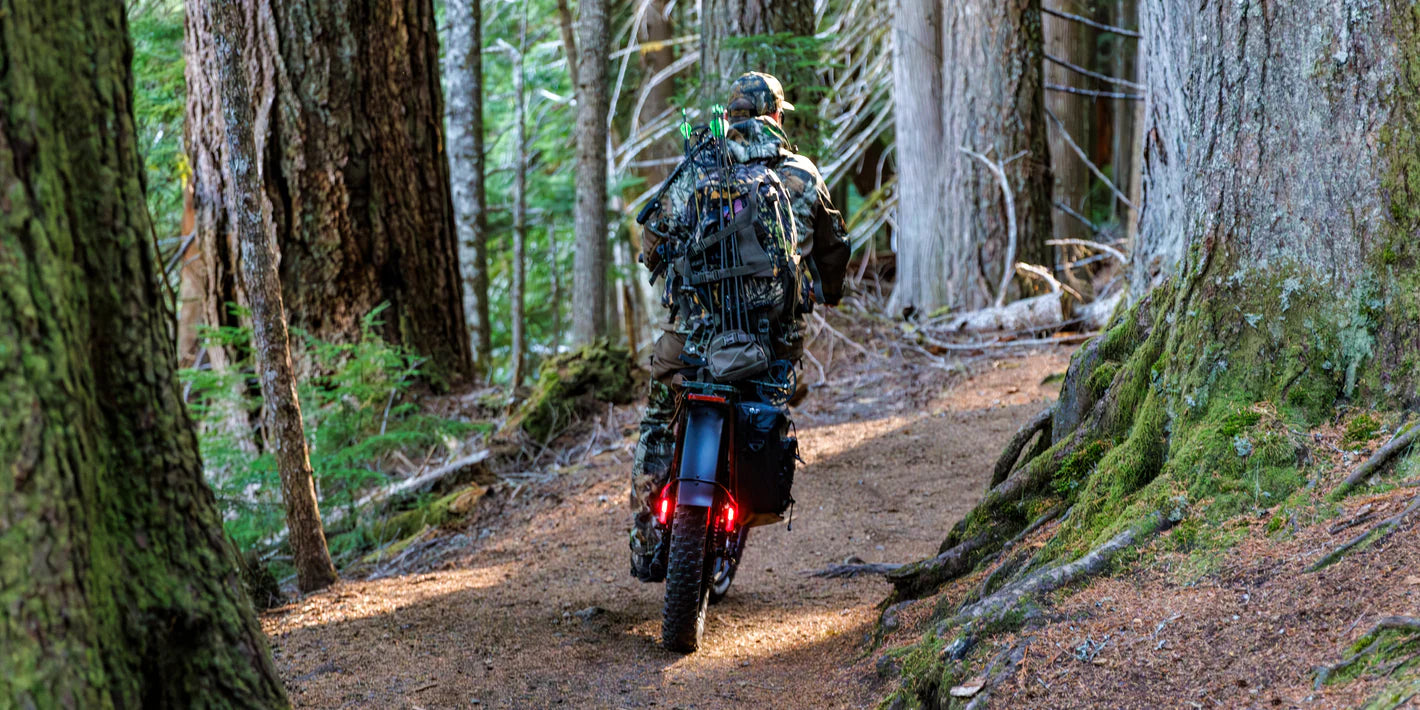 Himiway | Electric Bike | Model D5 2.0 ST (Step-Thru) Camo | 750W Hub Motor | 26 x 4.0” Fat Tires | 65 Mile Range | 400 lb Payload | 90Nm Torque | For Hunting, Off-Road Trails & All-Terrain Adventure