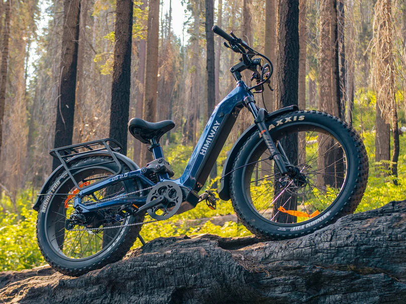 Himiway | Electric Bike | Model D5 2.0 ST (Step-Thru) | 750W Hub Motor | 26 x 4.0” Fat Tires | 65 Mile Range | 400 lb Payload | 90Nm Torque | For Urban Commuting & All-Terrain Adventure