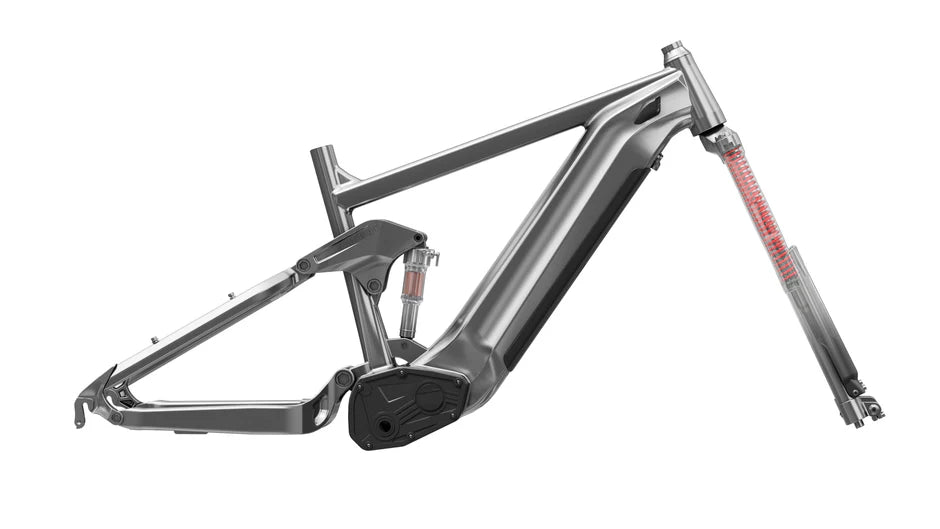 Himiway | Electric Bike | Model D7 Pro Mountain | 1000 W Mid-Drive Motor (1.34 HP) | 26 x 4.0” Fat Tires | 60 To 80 Mile Range | 400 lb Payload | 160 Nm Torque | For Extreme Trail & Backcountry Riding